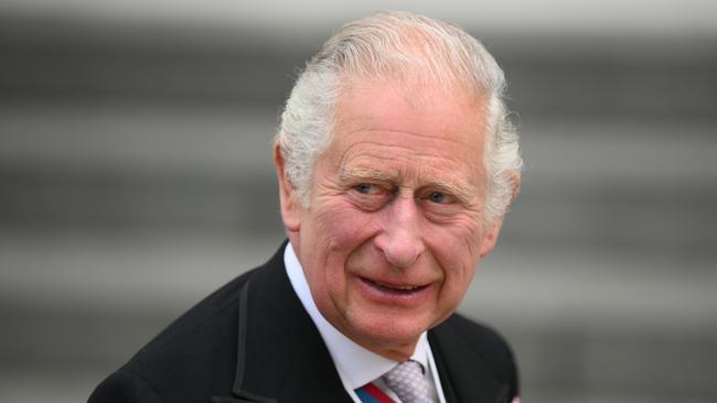 Prince Charles arrives at St Paul’s Cathedral. Picture: Daniel Leal – WPA Pool/Getty Images