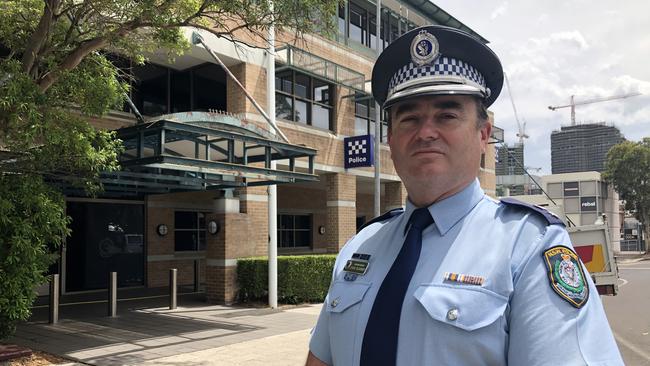 Superintendent Evan Quarmby took command of Wollongong PD on November 25. Picture: Madeline Crittenden.