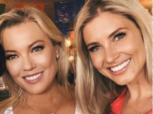 Former friends Ellie Aitken, left, with Hollie Nasser. Picture: Instagram