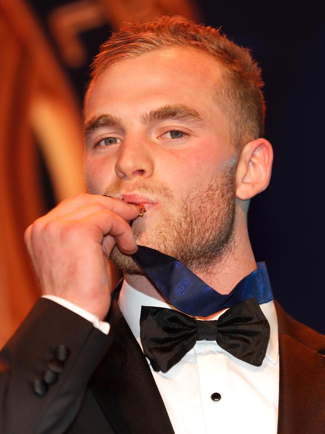 Mitchell, the reigning Brownlow medallist. Picture: AFL Media