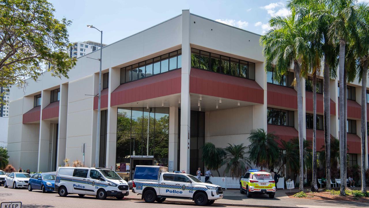 Darwin Local Court has been in chaos this week, with the NT News aware of dozens of cases where Territorians have been unable to speak to their lawyers, spent multiple days in the watch house, or were not taken to court despite being in custody. Picture: Pema Tamang Pakhrin