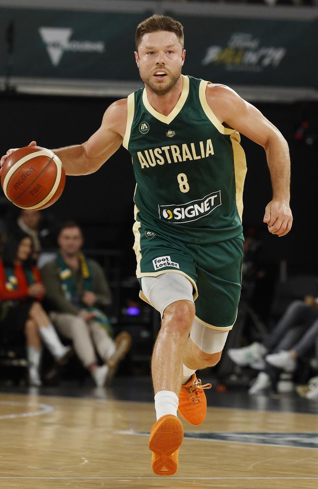 Matthew Dellavedova has won a remarkable Olympic lifeline. Picture: Michael Klein