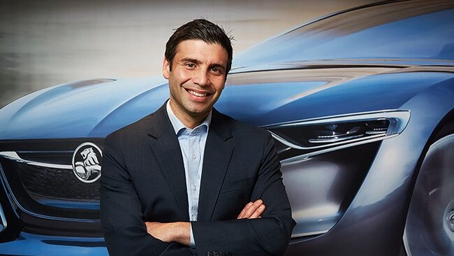 Holden’s interim managing director Kristian Aquilina.