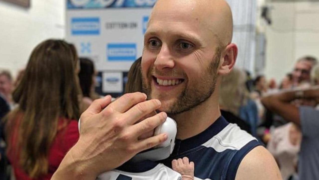 Gary Ablett and his son, Levi.