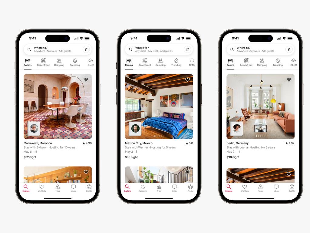 Airbnb Rooms is an all-new take on the original Airbnb.