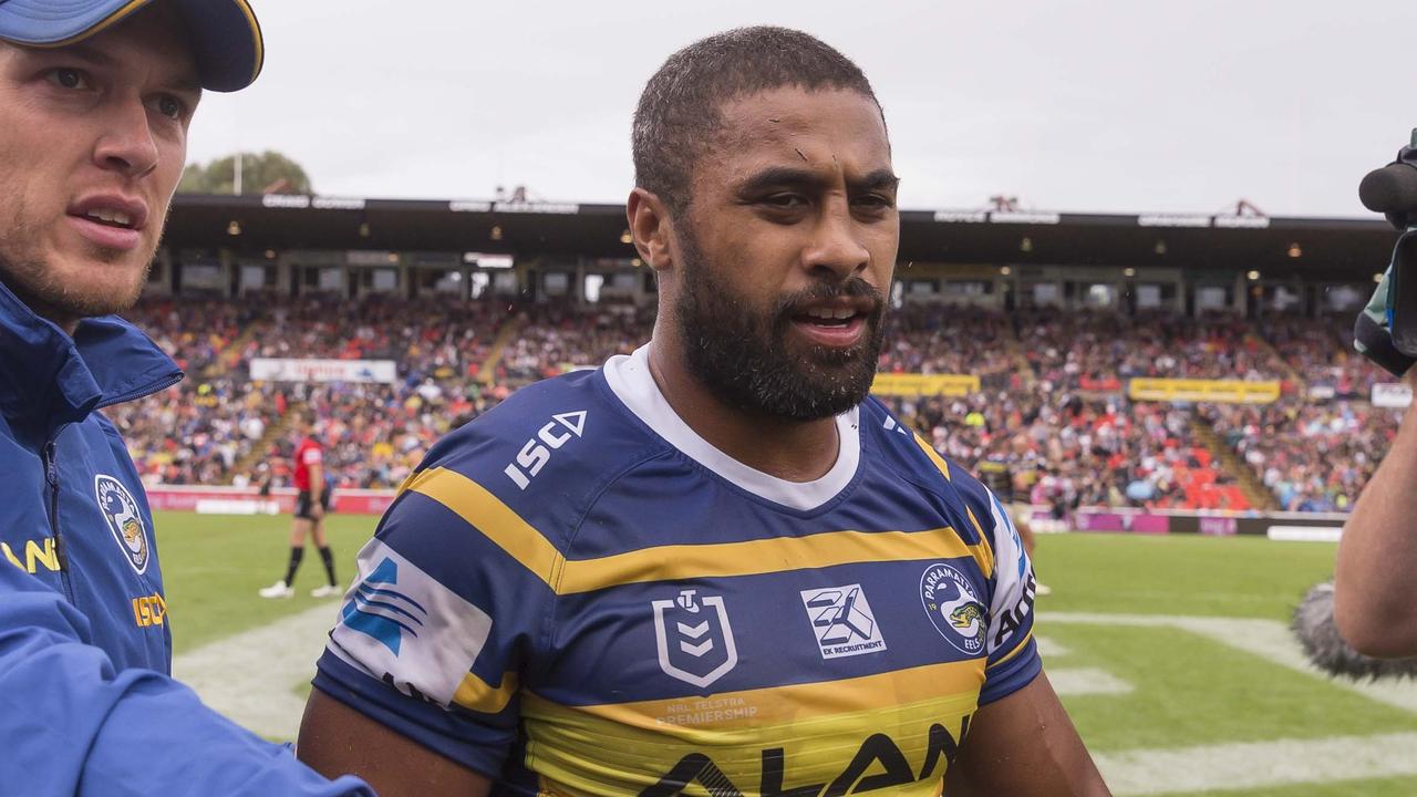 Michael Jennings was sin binned after cleaning up Panthers forward Isaah Yeo.