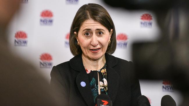 NSW Premier Gladys Berejiklian. Picture: NCA NewsWire/Flavio Brancaleone