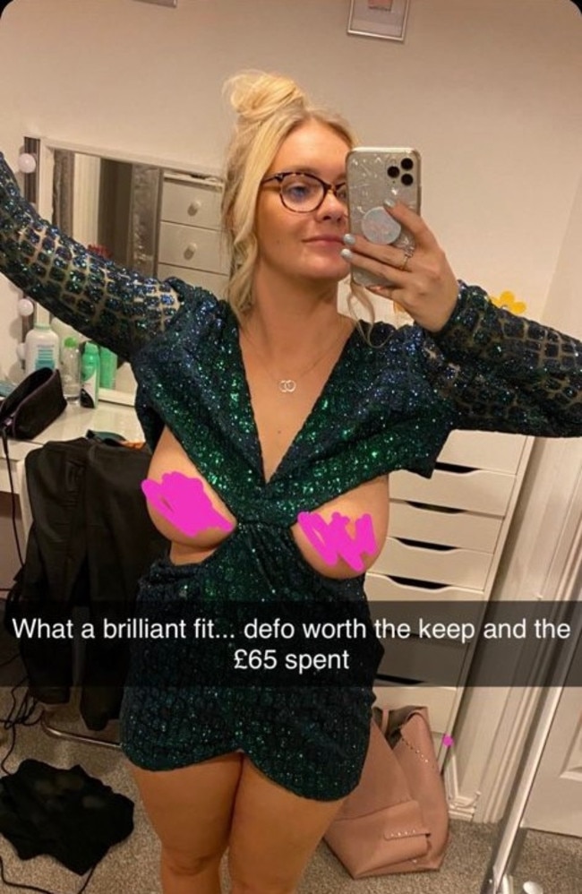 Woman reveals awkward fashion fail which saw her boobs 'explode' out of  tummy cut-out in dress