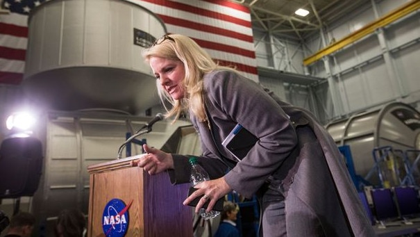 Gwynne Shotwell, president of SpaceX, in 2015.