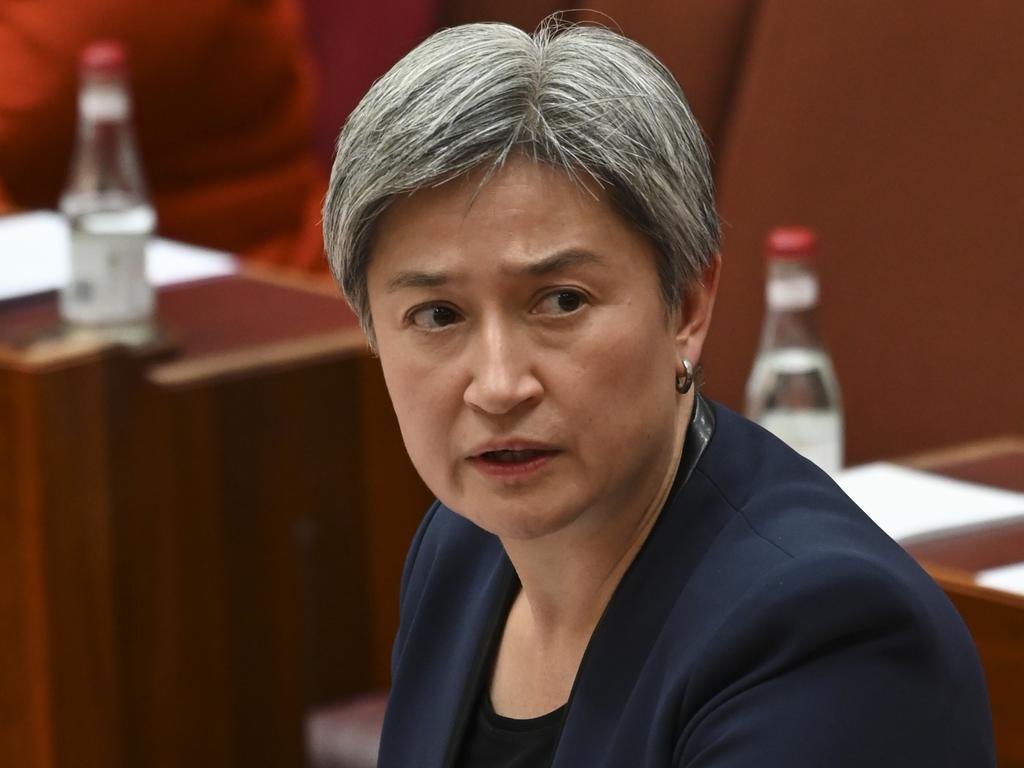 Senator Price says she got under Penny Wong’s skin. Picture: NCA NewsWire / Martin Ollman