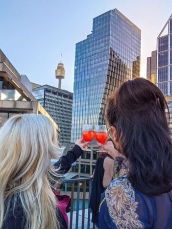 The hidden rooftop bar is on top of the NSW State Library in Sydney. Picture: Instagram