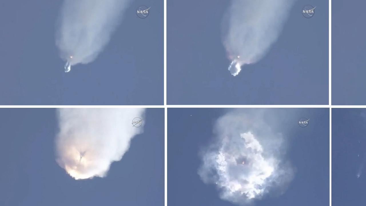 SpaceX rocket explodes on way to International Space Station | The ...