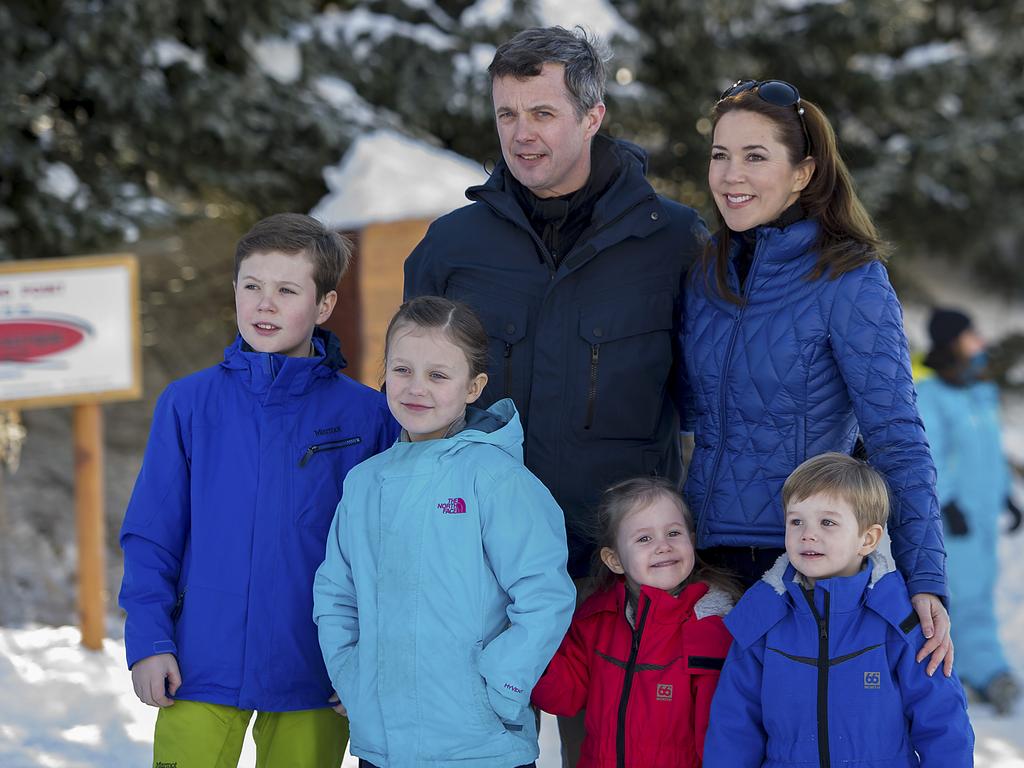 The family holiday at Verbier every year, seen here in February 2015. Picture: Harold Cunningham/Getty Images