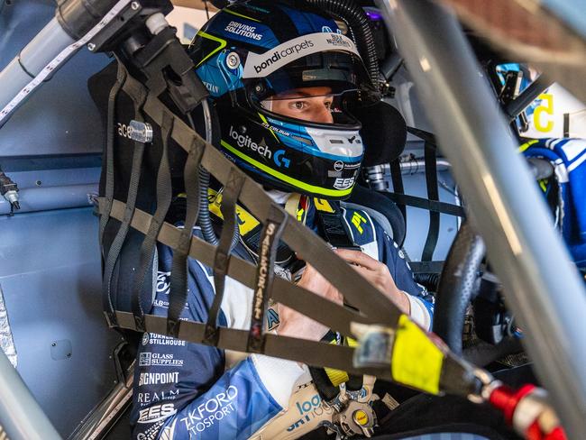 Lochie Dalton gets ready to battle. Picture: Ben Roehlen/Pace Images