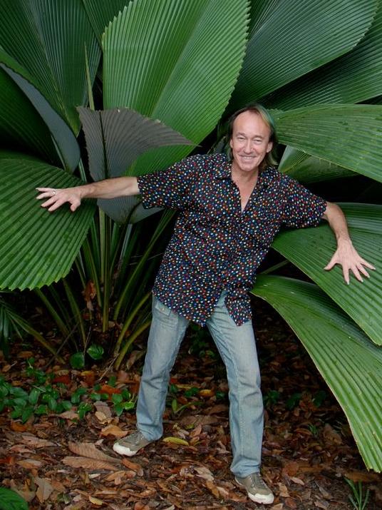 International vertical garden guru Patrick Blanc designed the Qantas First green wall. Picture: Pascal Heni