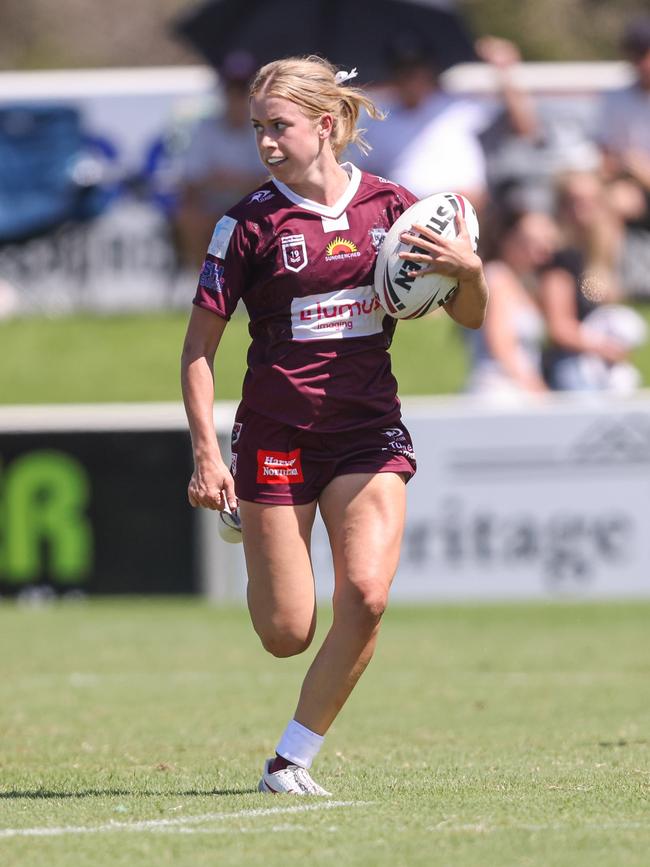 Burleigh Harvey Norman under-19s player Bella Thompson. Picture: Supplied.