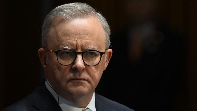 Prime Minister Anthony Albanese’s government has offered public servants an 11.2 per cent pay rise over three years but the AFPA is calling for an offer comparable to what state police have received. Picture: AAP/Lukas Coch