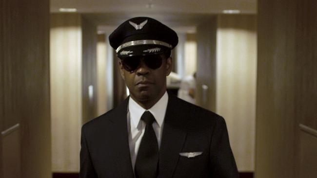 The problem of a drunken pilot was addressed in the 2012 film Flight, starring Denzel Washington. Picture: Paramount Pictures