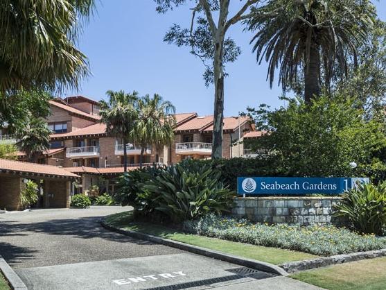 The Seabeach Gardens retirement village at Mona Vale where residents had safety concerns due to drunken louts “drinking and “acting out” under their the balconies. Picture: Baldwin Living