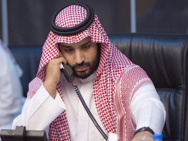 Crown Prince Mohammad bin Salman has denied ordering Jamal Khashoggi’s death. Picture: Reuters