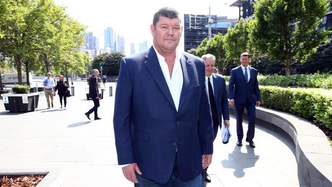 Crown Resorts major shareholder James Packer. Picture: Aaron Francis