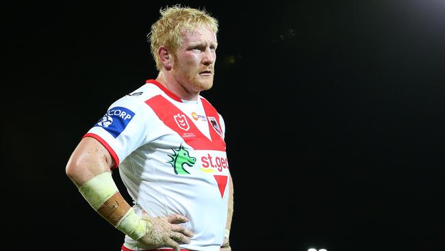 James Graham could be on his way out of the Dragons. Picture: Jason McCawley/Getty Images