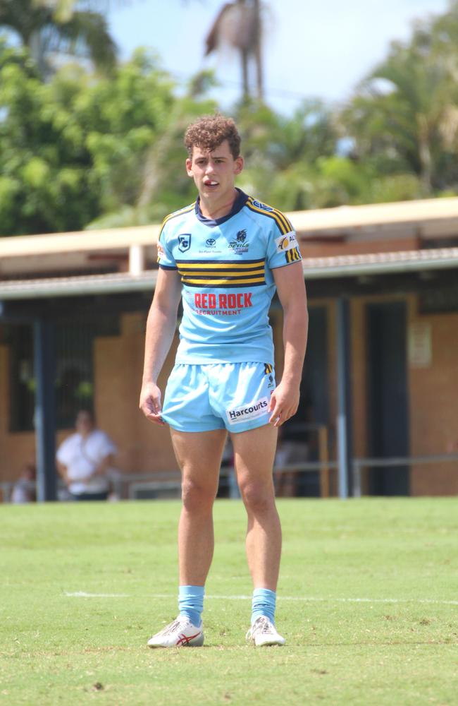 Connell Cup action between Norths and Wynnum Manly.