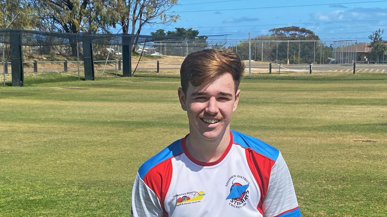 Southern Districts cricketer Rilee Endersby. Picture: Andrew Capel