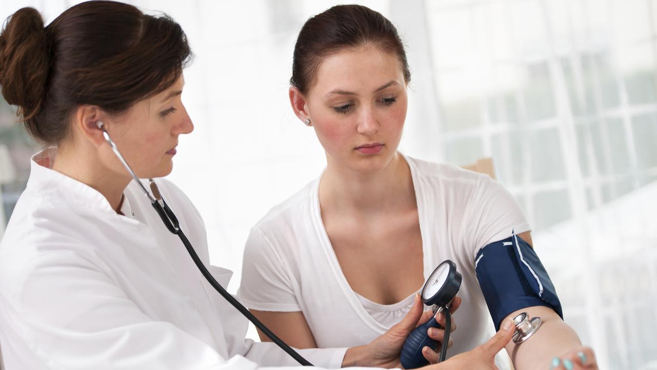 Women are urged to check their blood pressure every six months. Picture: Supplied