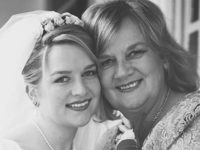 Susan Koppelman with her late mum.