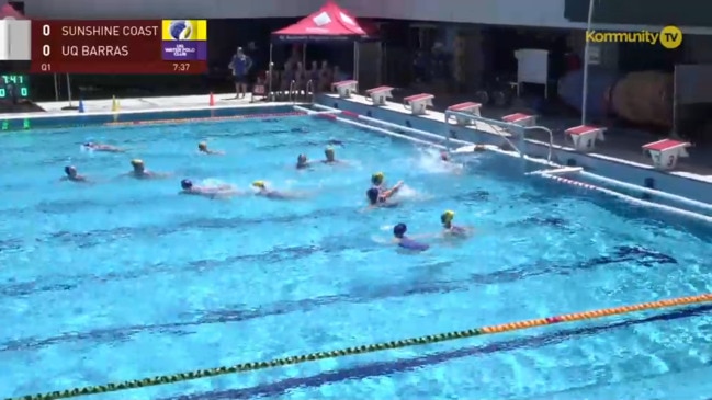 Replay: Water Polo Queensland Premier League Round 5 - Sunshine Coast v UQ Barras (Women)