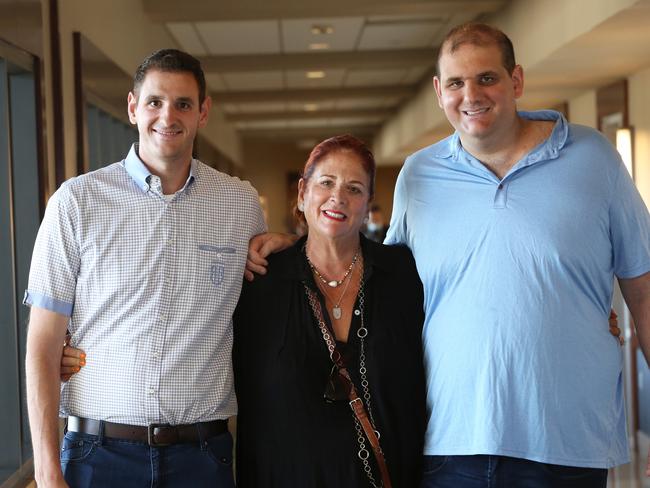 Lisa Friedman, mother of Dan, left, and Mike, right. Picture: Stuart Ramson