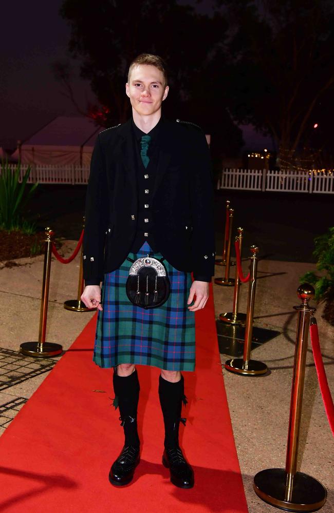 Ryan Sayers at year 12 formal, Unity College. Picture: Patrick Woods.