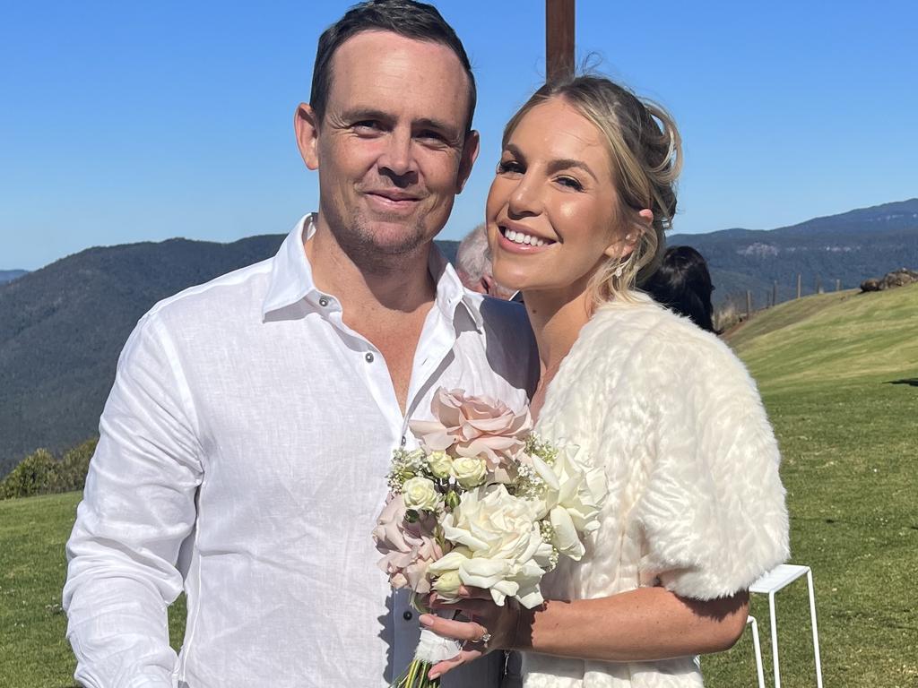 Lexie Cartwright and Steve O'Keefe. Picture: news.com.au