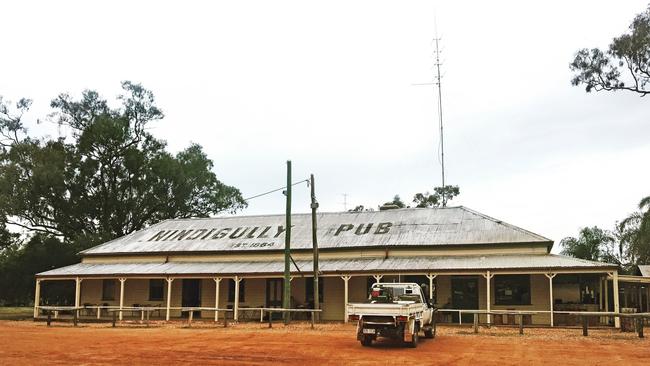 The famous Nindigully Pub. Photo: Tara Croser.