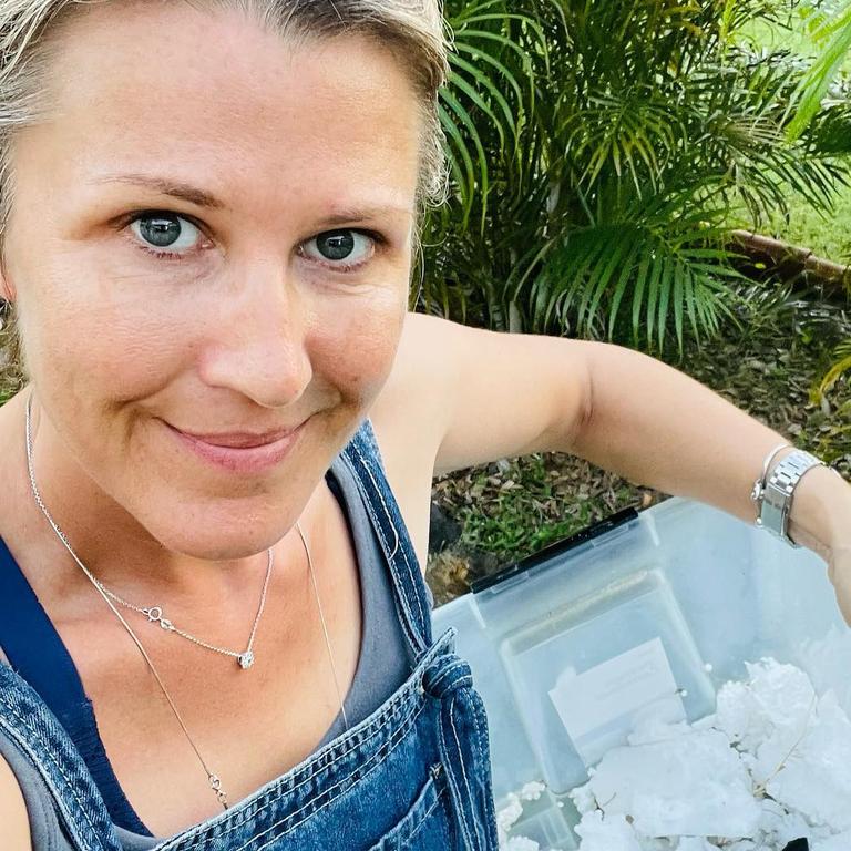 Alison Foley is encouraging residents to help clean up the polystyrene spill at Sunshine Coast beaches.