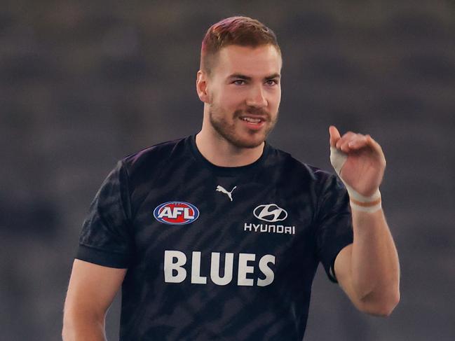 Harry McKay is averaging 121 to start the year. Picture: Michael Willson/AFL Photos via Getty Images