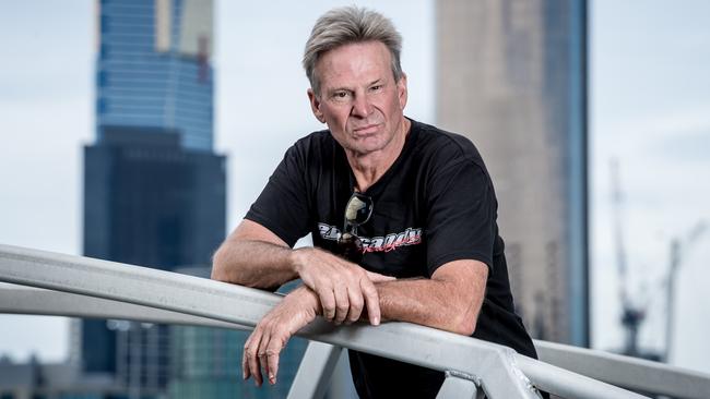 Sam Newman set off another round of media speculation about his future. Picture: Jake Nowakowski