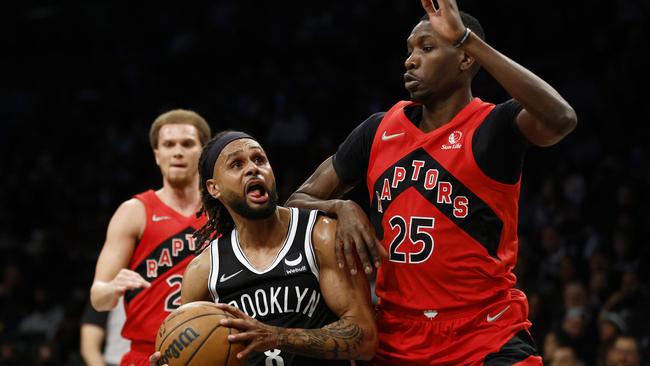 Patty Mills continues to dazzle for Brooklyn. Picture: Sarah Stier/Getty Images