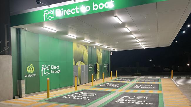 A direct to boot grocery pickup bay is under the complex along with an electric vehicle charging bay. PHOTOS: JUDITH KERR