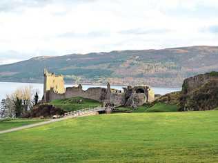 Urquhart Castle, on Loch Ness, is one of the most visited castles in Scotland and, top right, the drive along Scotland's Loch Ness has plenty of spots to stop and search for the elusive monster. Picture: Will Hunter