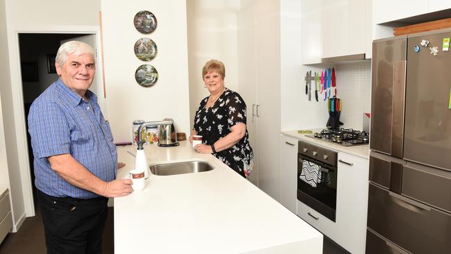 David and Norma Trill in their apartment at the Kubix complex. Picture: Lawrence Pinder