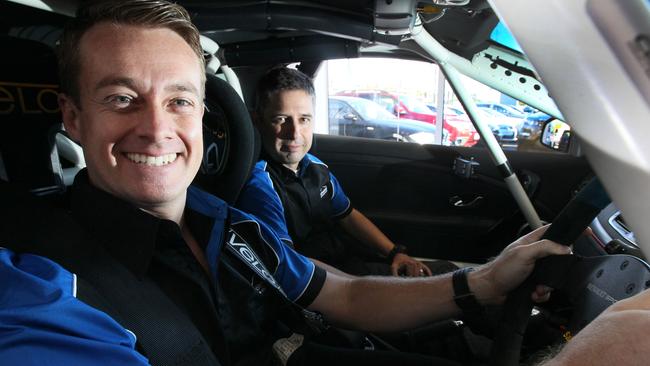 TV personality Grant Denyer will team up with Professional Co-driver Alex Gelsomino to drive a 2012 Renault Megane RS265 in this years Targa Tasmania.