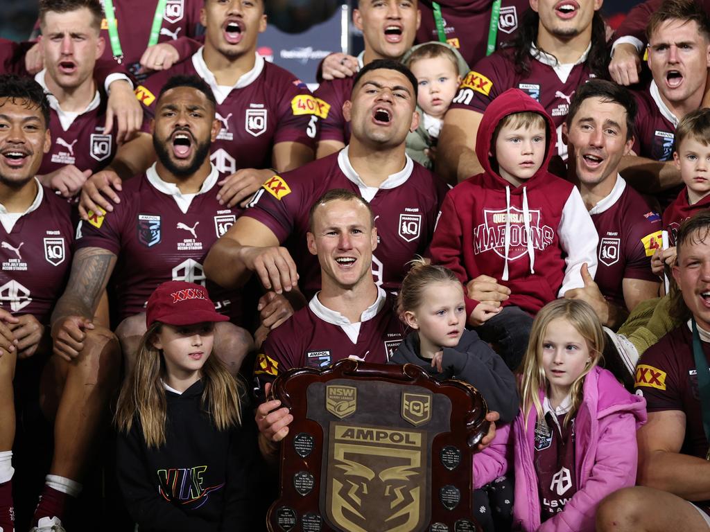 How many of the victorious 2023 Maroons will play in the grand final? Picture: Getty Images