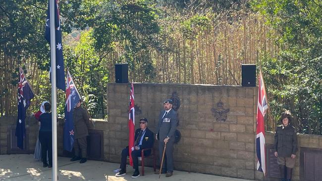 Upwey Anzac Day service