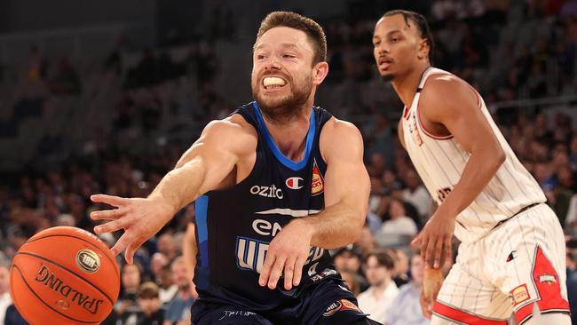 Matthew Dellavedova led the NBL for assists last season. Picture: Kelly Defina/Getty Images