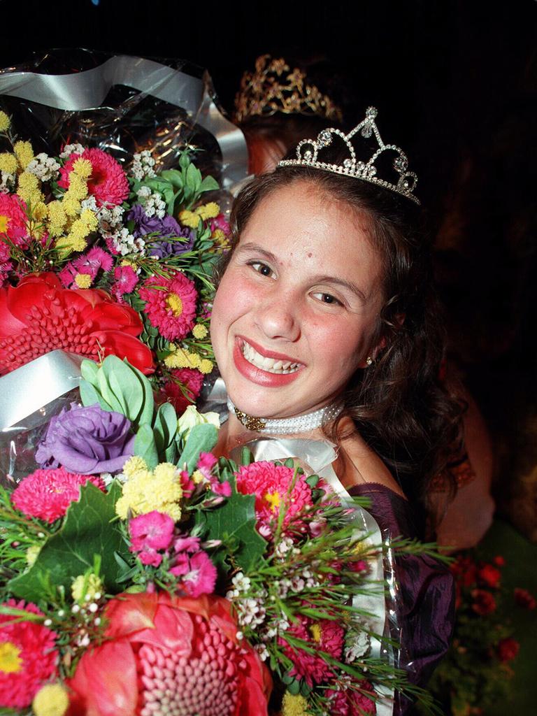 Socials - Rebecca Rubesaame (charity champion) at Toowoomba Carnival of Flowers 21 Sept Fairs festivals beauty contests Aust blooms headshot