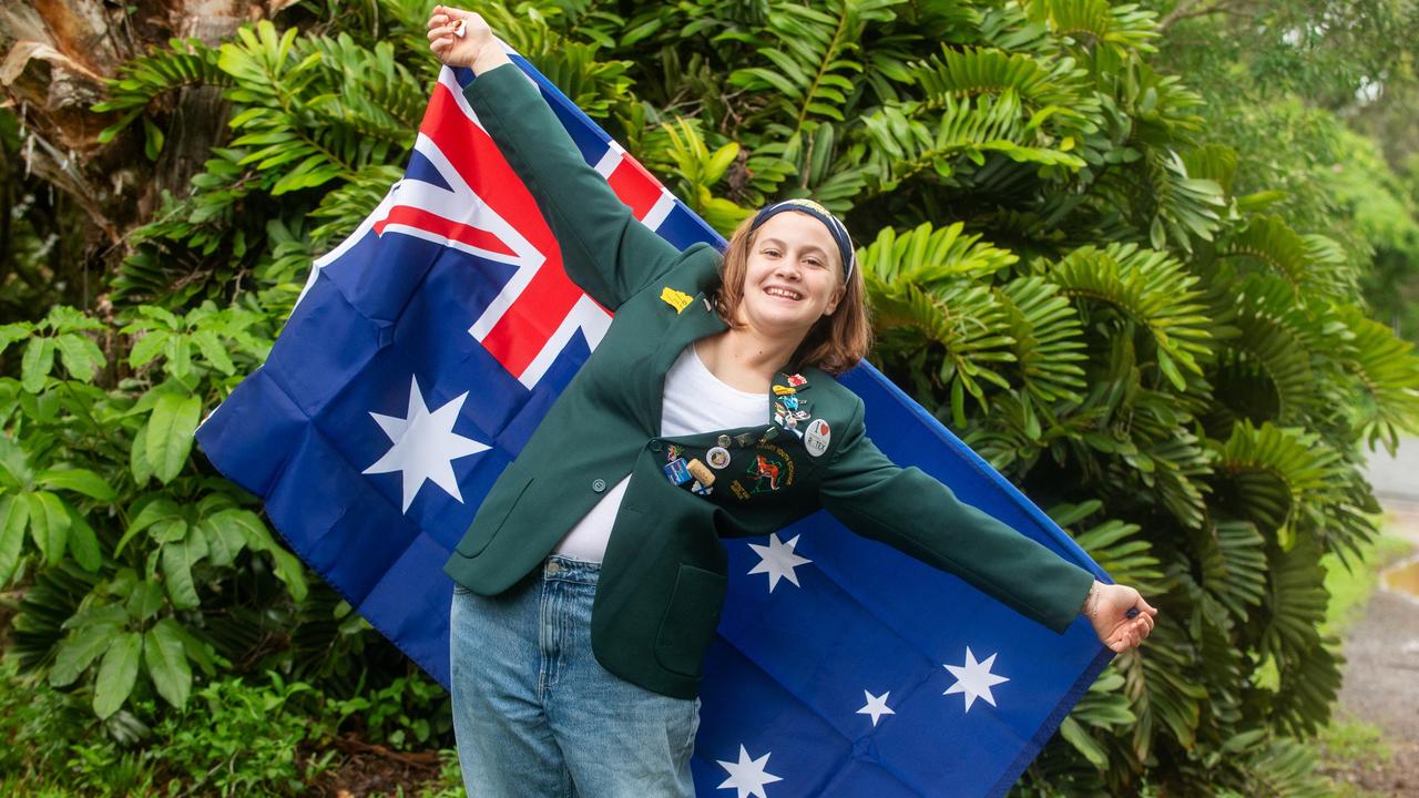 Zoë is excited to get immersed in Japanese culture and share a bit of Australia with Japan. Picture: Michaela Harlow