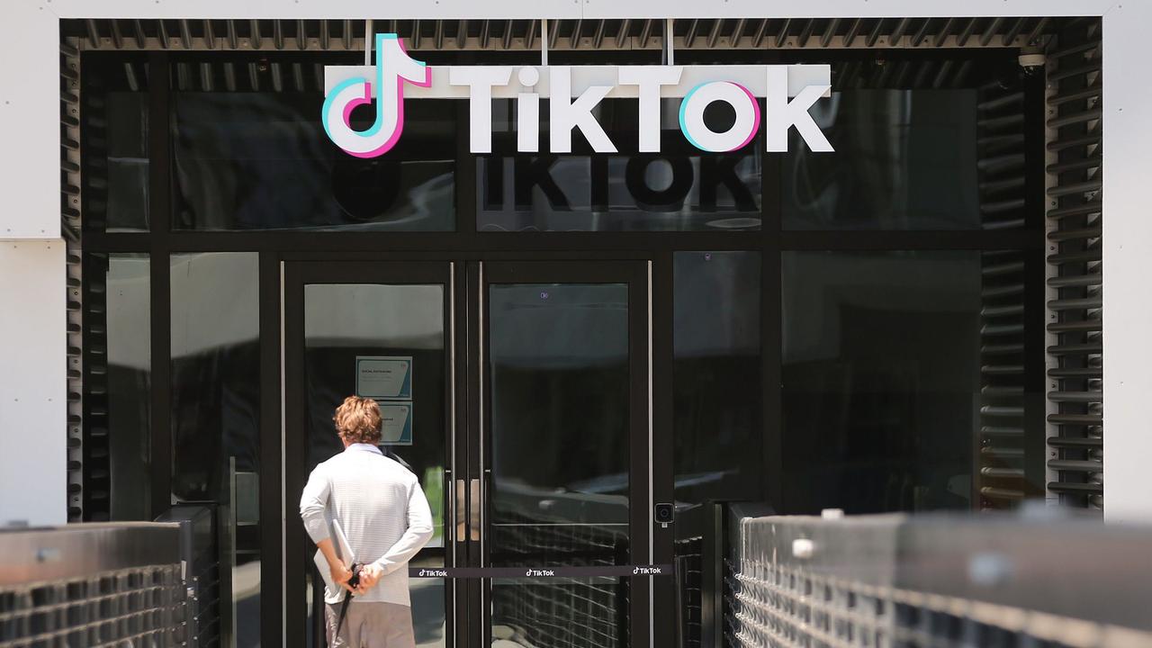 TikTok’s California office. Most US tech companies are headquartered in the state of Delaware for tax purposes while having head offices in California. TikTok Global is likely to do the same. Picture: Mario Tama/Getty/AFP