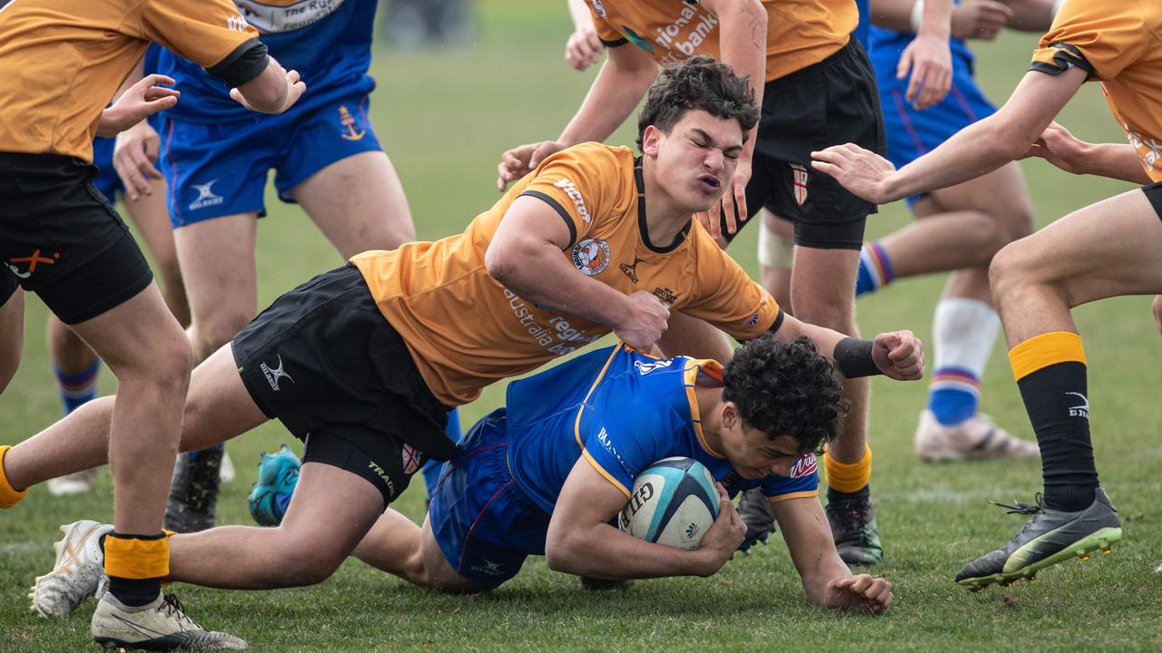 Sydney’s Talen Risati in the under 15. Picture: Julian Andrews